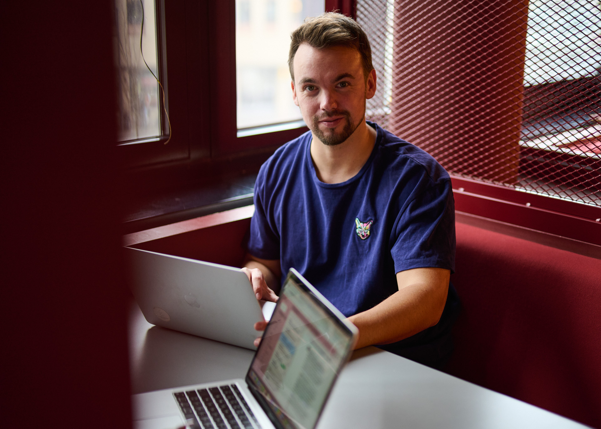 Marlon Zschiesche im Arbeitskontext